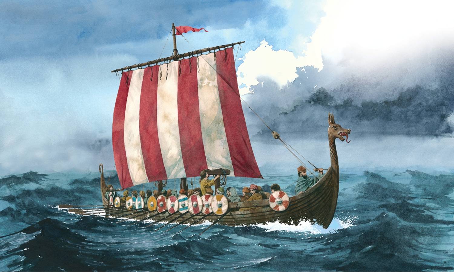 Vikings - antigos conquistadores escandinavos - Pakhotin